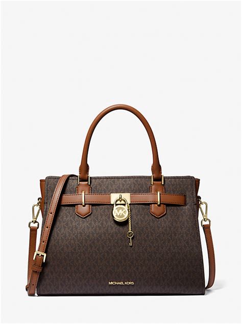 Hamilton Medium Logo Satchel 